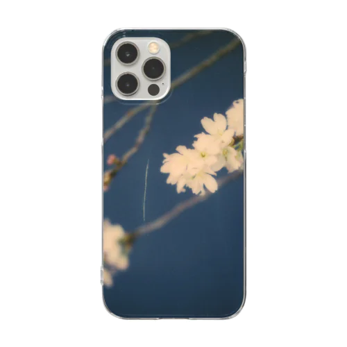 夜桜 Clear Smartphone Case