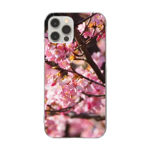 2021年の桜(№2) Clear Smartphone Case