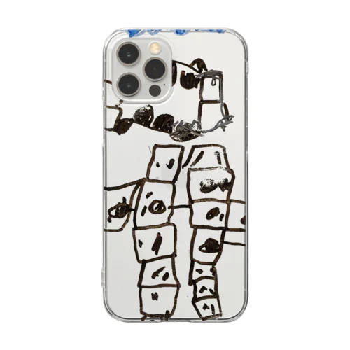 Daughter's drawing 20220307 Clear Smartphone Case