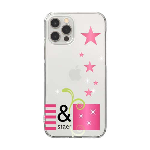 星　＆PINKSTAR Clear Smartphone Case