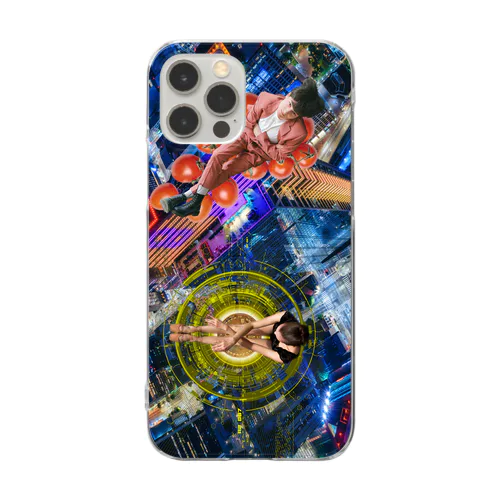 引きこもり祭り Clear Smartphone Case