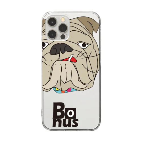 BONUSくん Clear Smartphone Case