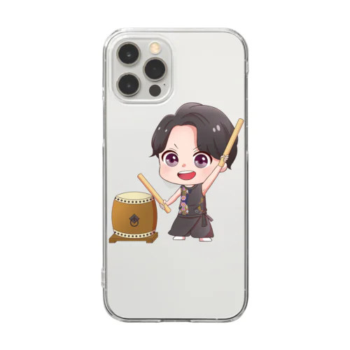 太鼓あっきー Clear Smartphone Case