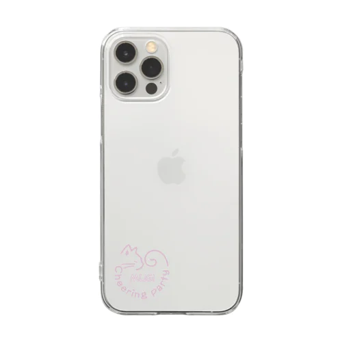 むぎちゃん応援デザインD Clear Smartphone Case