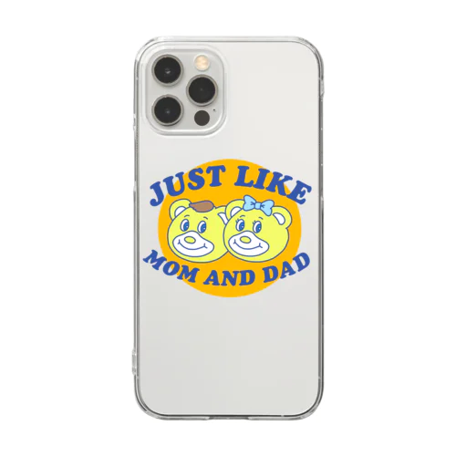 JLMD くまちゃん🧡　iPhoneケース Clear Smartphone Case