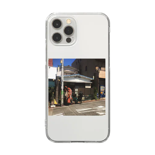 街中にいたホットドッグ Clear Smartphone Case