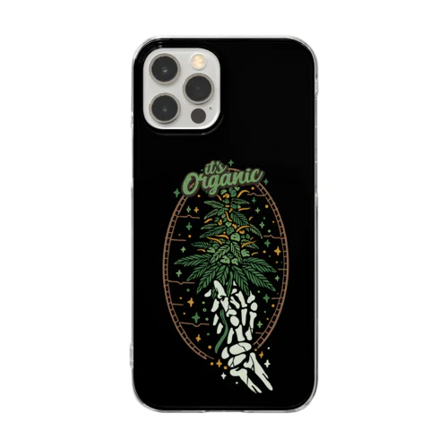 Organic Cannabis（オーガニックカナビス） Clear Smartphone Case