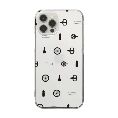 chari モノグラム スマホケース Clear Smartphone Case