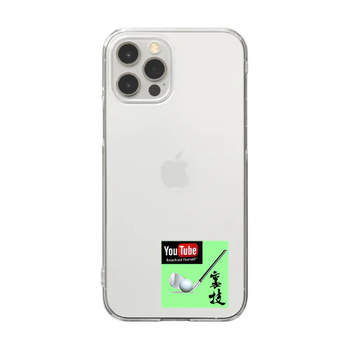 裏ワザロゴ入り Clear Smartphone Case