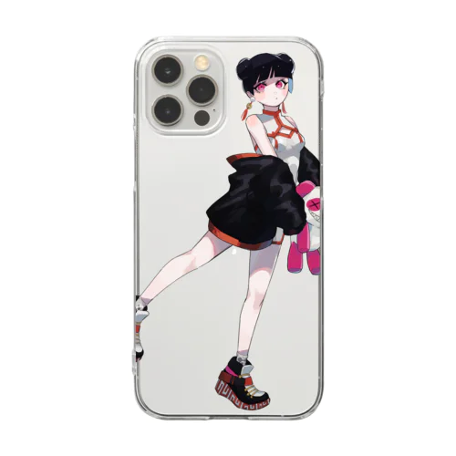 中国娘ちゃん Clear Smartphone Case