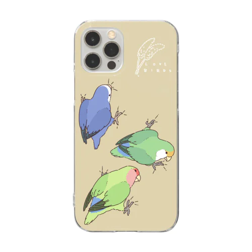 つかまりコザクラズ Clear Smartphone Case