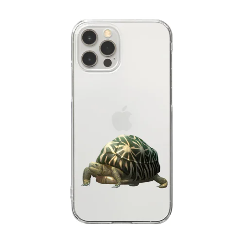 リクガメスマホケース Clear Smartphone Case