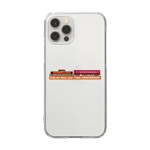 DD51✕50系客車ロゴ Clear Smartphone Case