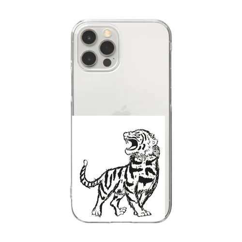 白虎 Clear Smartphone Case