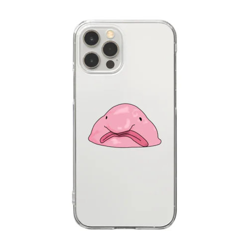 ニュウドウカジカ Clear Smartphone Case