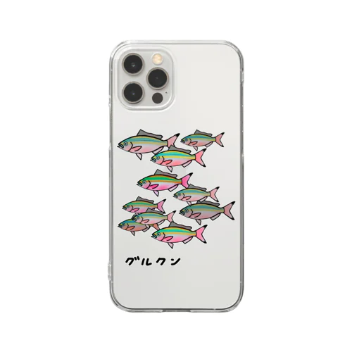 【魚シリーズ】グルクン♪群れ♪221107 Clear Smartphone Case