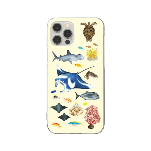 八重山の海の中 Clear Smartphone Case