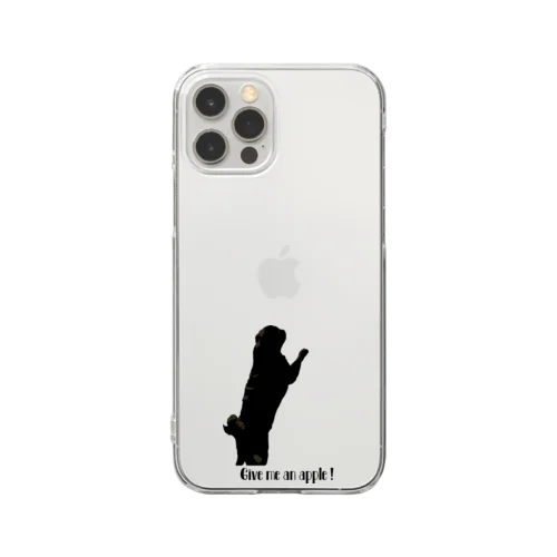 Give me an apple!❷ Clear Smartphone Case