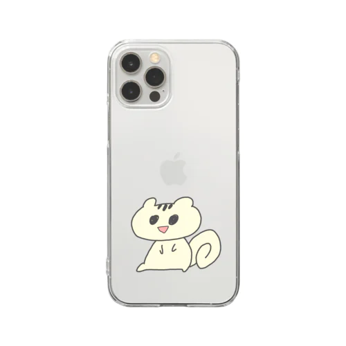 くりすしまりす Clear Smartphone Case