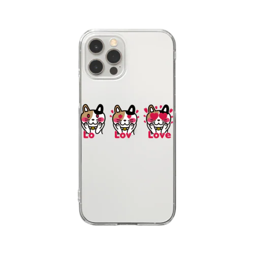 ねこLove Clear Smartphone Case