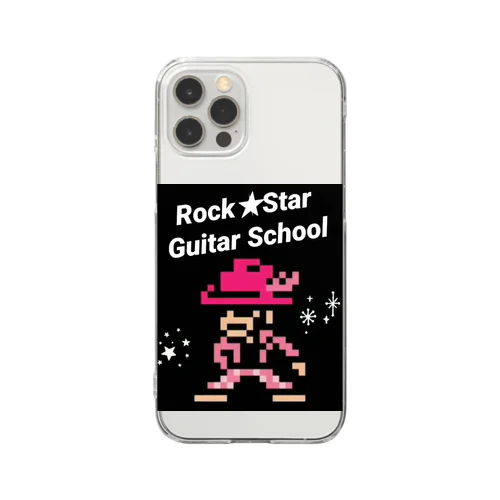 ロック★スターおしゃれアイテム Clear Smartphone Case