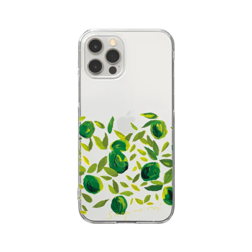 【iPhone12】step no mi Clear Smartphone Case