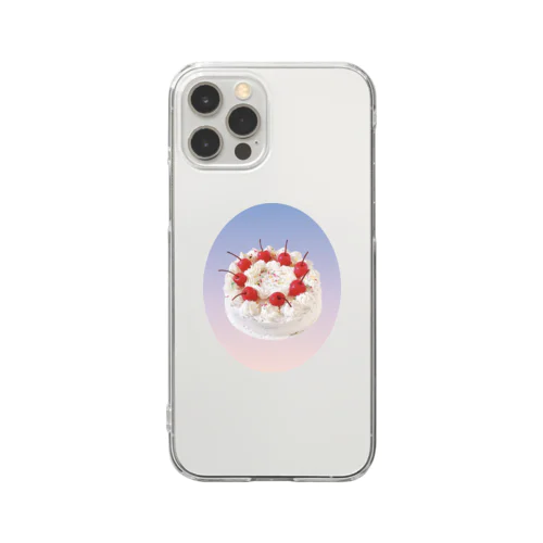 かわいいケーキ Clear Smartphone Case