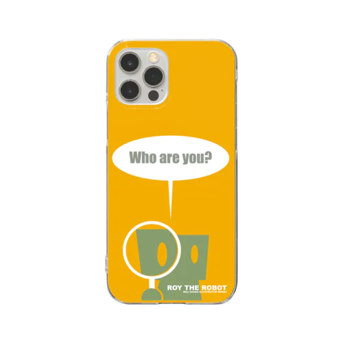 Who are you? Clear Smartphone Case