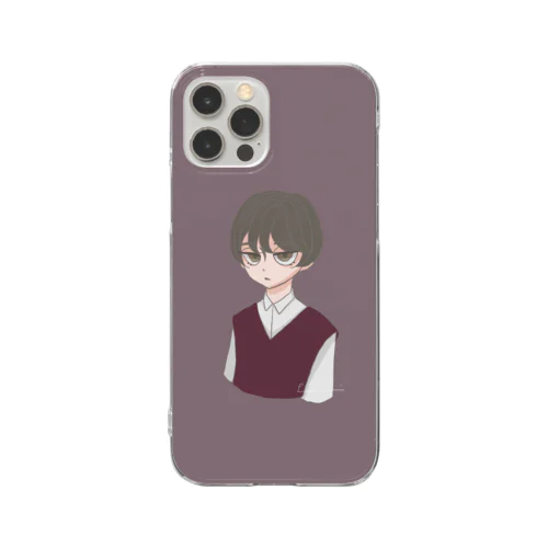 boy Clear Smartphone Case