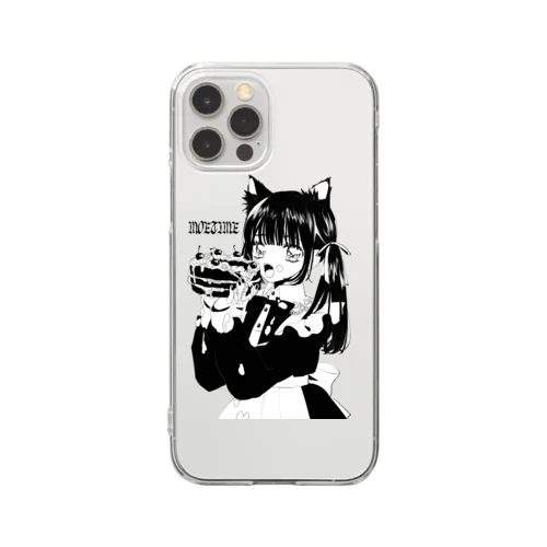 萌えケーキ Clear Smartphone Case