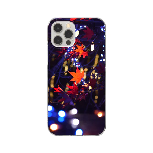 遅れてきた紅葉 Clear Smartphone Case