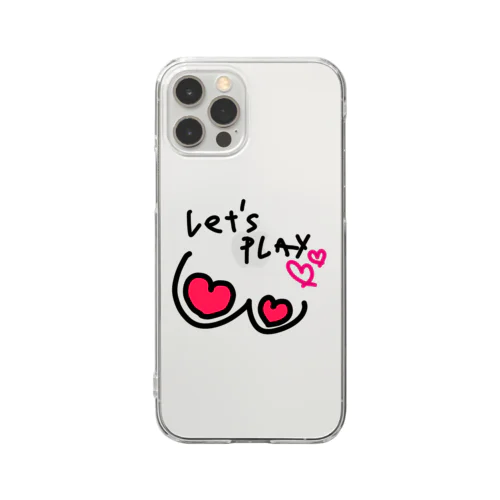 えちえち💕 Clear Smartphone Case