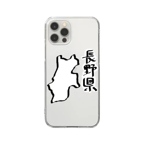 すてきな長野県 Clear Smartphone Case