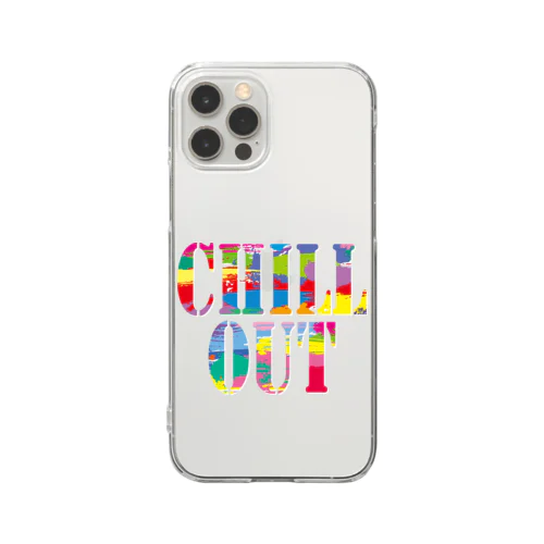 CHILL OUT Clear Smartphone Case