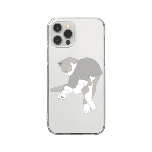 猫功夫(猫カンフー) Clear Smartphone Case