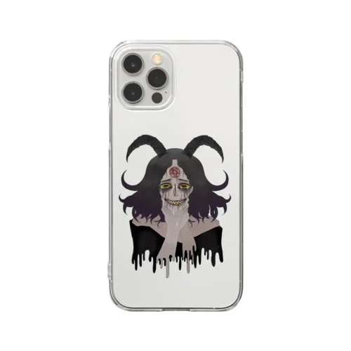 ヤギの悪魔 バフォメット Clear Smartphone Case