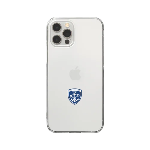 AP NAVY Clear Smartphone Case