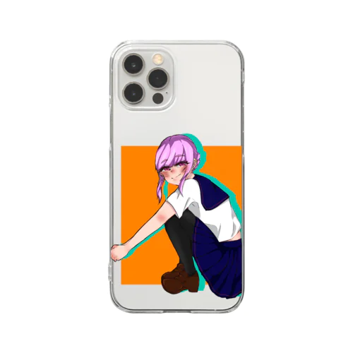 百合なる子 Clear Smartphone Case