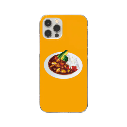 大好きカレーライス Clear Smartphone Case