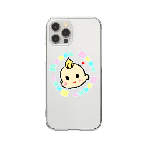 天使な赤ちゃん Clear Smartphone Case