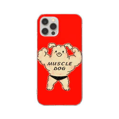 筋肉犬 Clear Smartphone Case