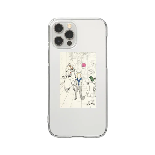Verses for Grannie − A visit to the Paris Clear Smartphone Case