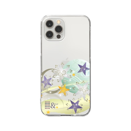 星　＆ Earth Clear Smartphone Case
