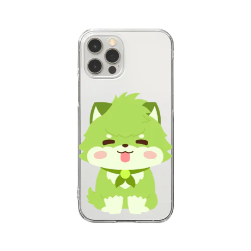 おすわりフミヒロ Clear Smartphone Case