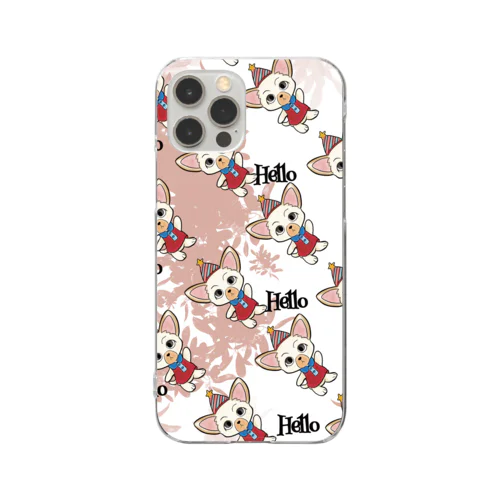 おとぼけトリオtheチワワくん Clear Smartphone Case