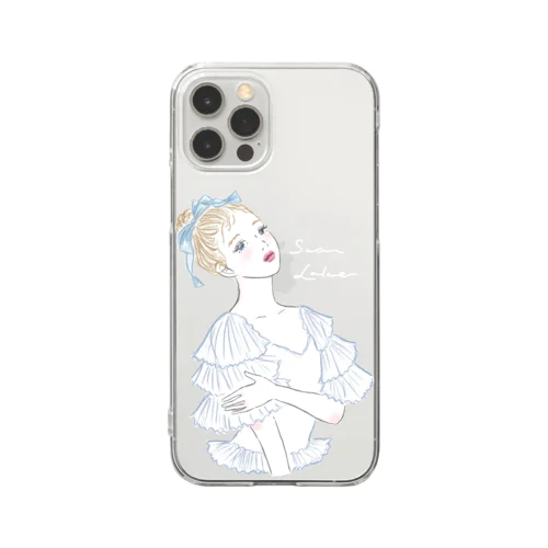 白鳥女子 Clear Smartphone Case