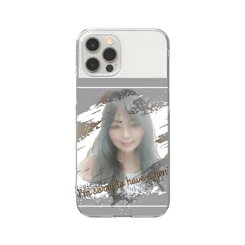 グラフィックRay2「飛沫」 Clear Smartphone Case