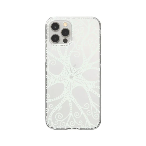 テヅルモヅルdeepcolor Clear Smartphone Case