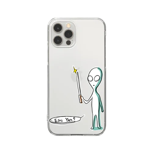 エイリヤン Clear Smartphone Case