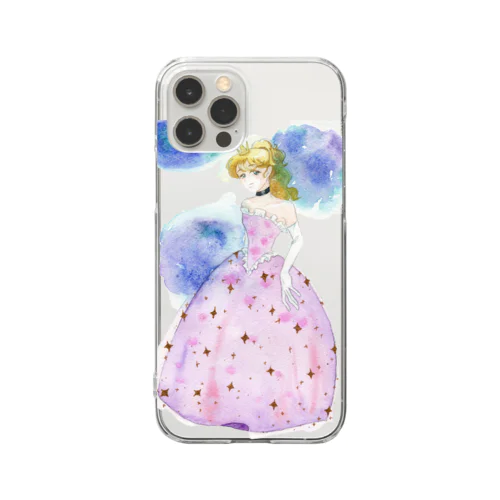 ピノ・ノワールドレス Clear Smartphone Case